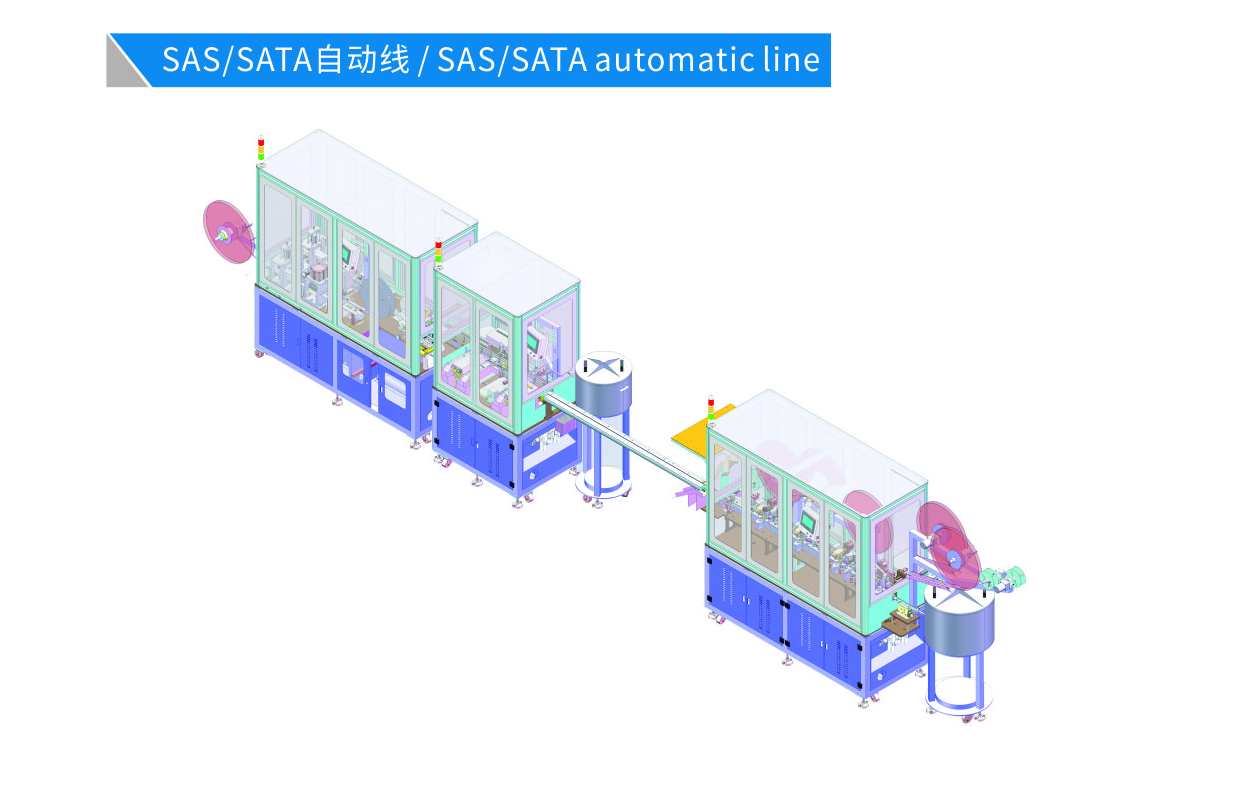 SAS/SATA自動生產(chǎn)線